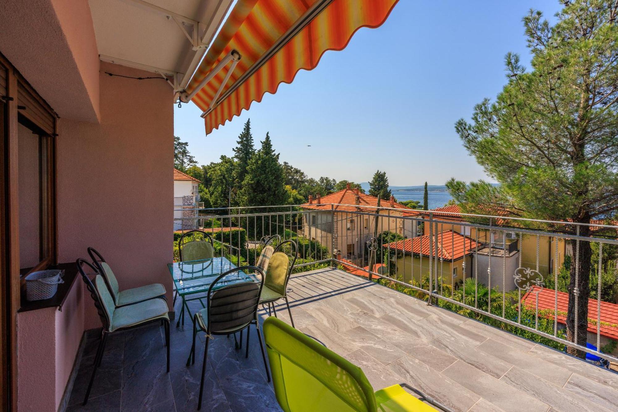 Apartmán Jasminka Loncaric Crikvenica Exteriér fotografie